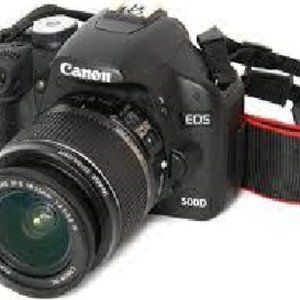 Canon EOS 500D + 2 batteries